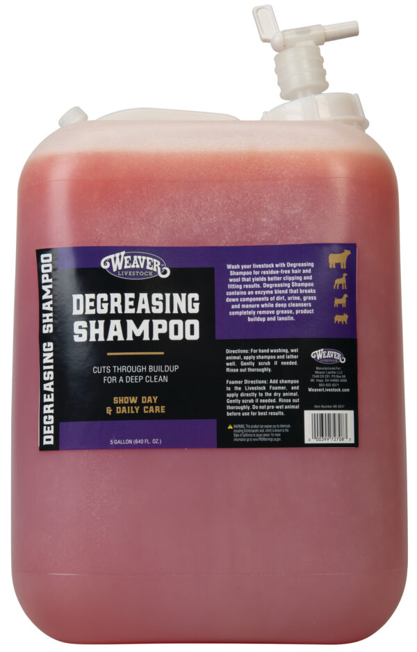 *DEGREASING SHAMPOO, 5 GA