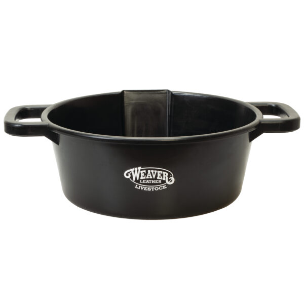 LG ROUND FEED PAN, BLACK