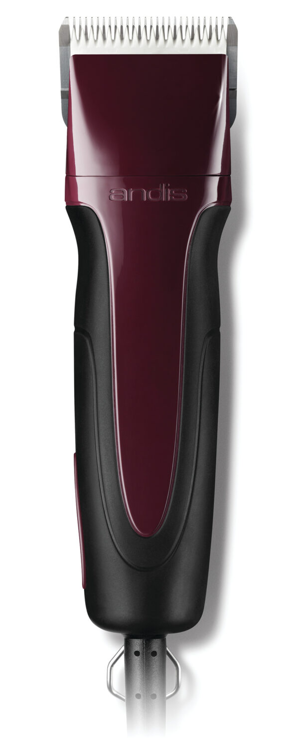 Andis Excel 5-Speed Clipper w/10 Blade Burgundy
