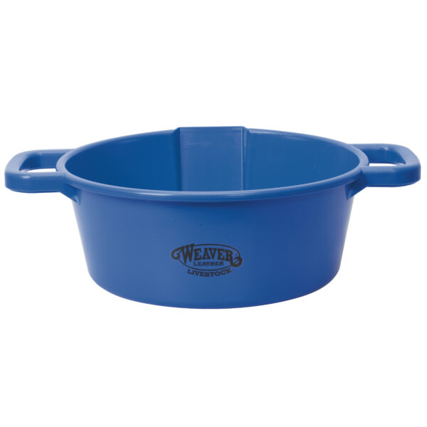 LG ROUND FEED PAN, BLUE